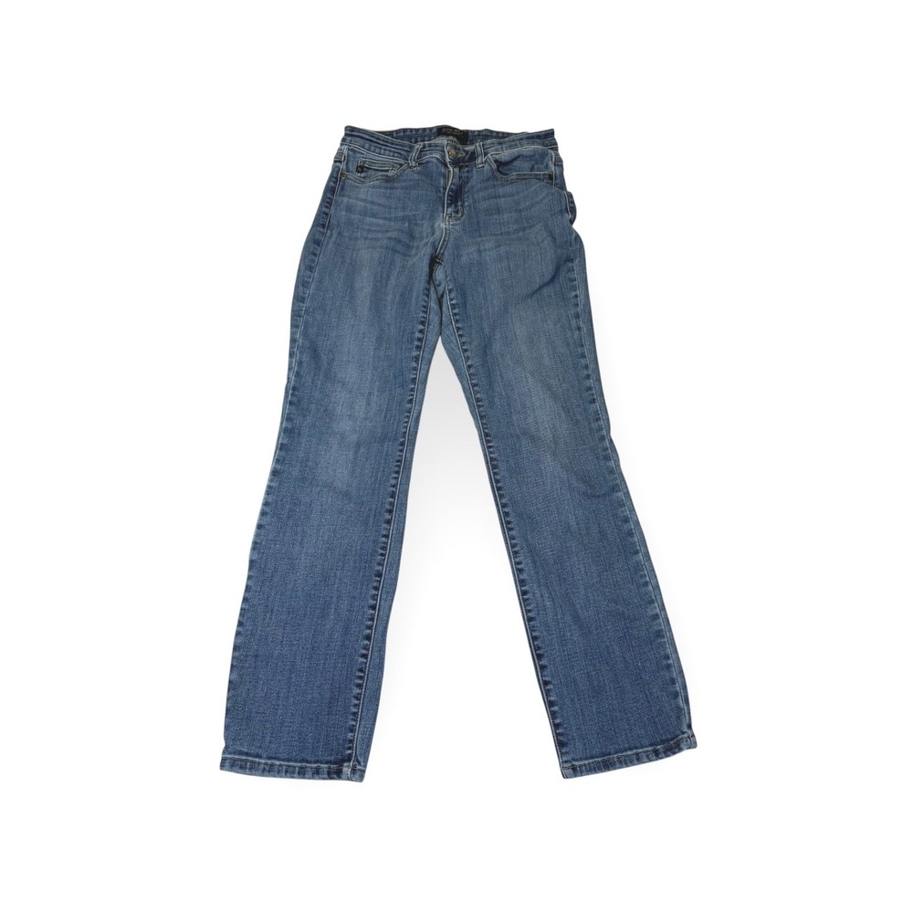 Judy Blue Mid Rise Skinny Jeans Women Size 5 27 Blue Denim Stretch Cotton Blend